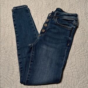 GAP Girls Classic Blue Skinny Stretch Jeans, EUC (Looks New), Size 8